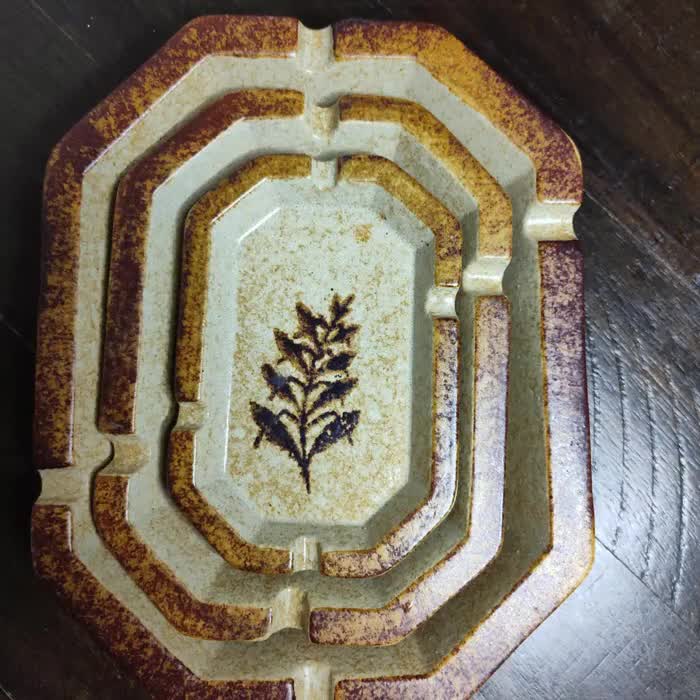 ミッドセンチュリーモダンヴィンテージセラミック灰皿セット